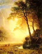 Albert Bierstadt Hetch Hetchy Canyon France oil painting reproduction